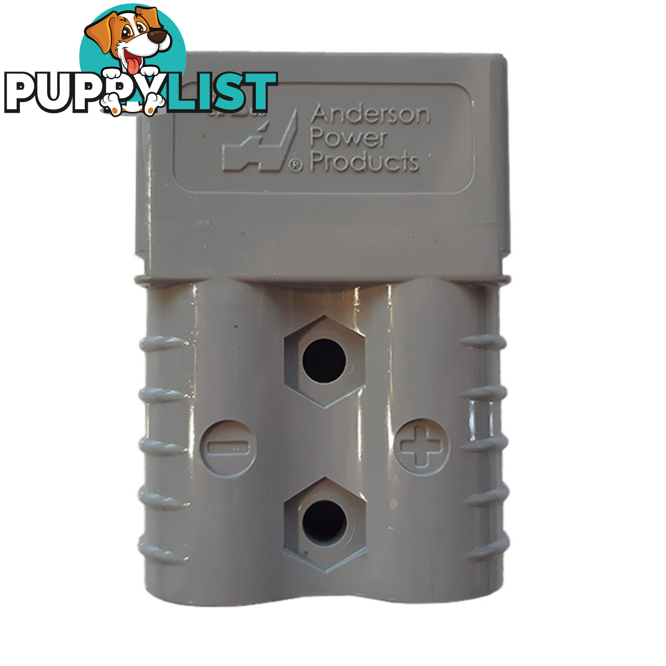 120 Amp Genuine Anderson Plug Grey  - Single SKU - LV2408Single