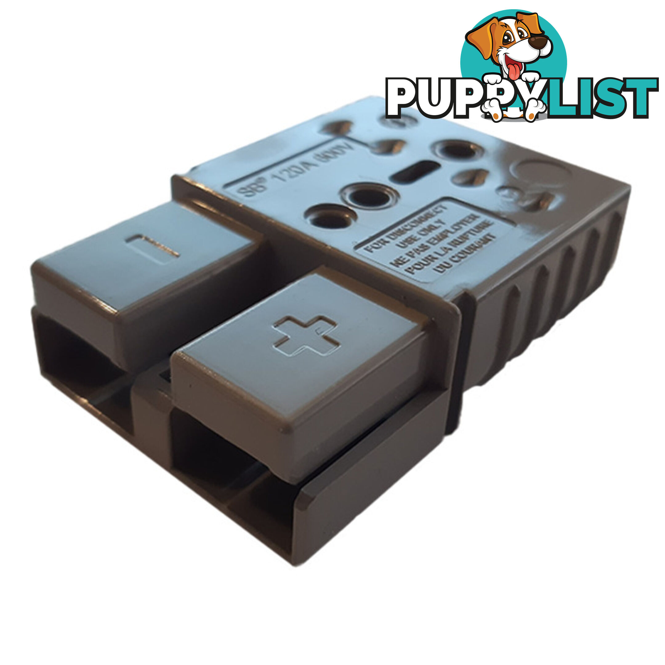 120 Amp Genuine Anderson Plug Grey  - Single SKU - LV2408Single