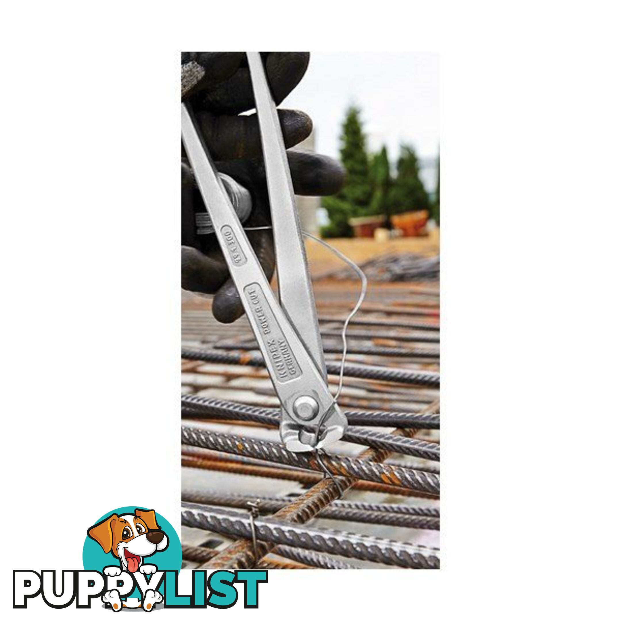 Knipex 300mm High Leverage Concreters ' Nippers  - Nickle Plated SKU - 9914300