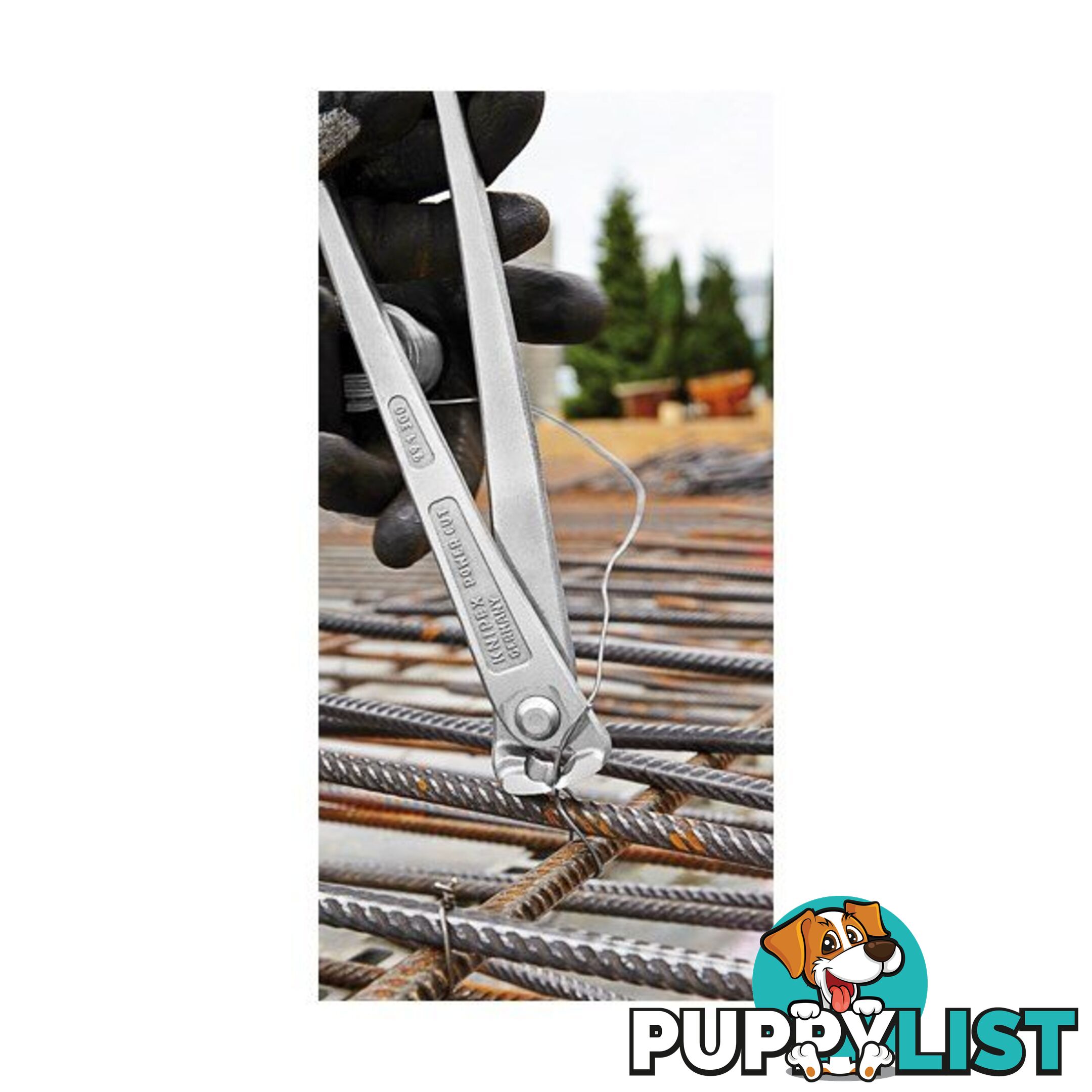 Knipex 300mm High Leverage Concreters ' Nippers  - Nickle Plated SKU - 9914300