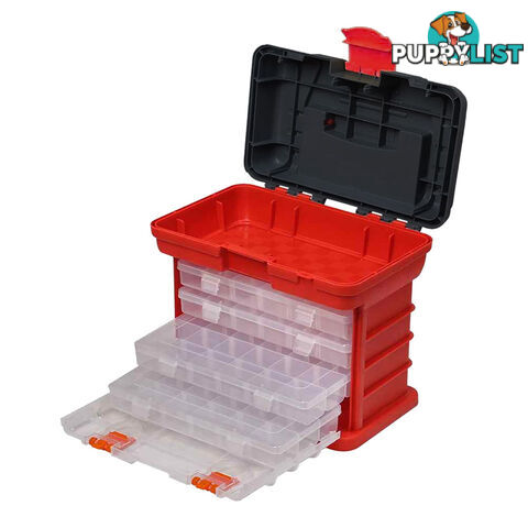 PK Tools Organiser Case 4 Removable Draws 97 Compartment SKU - PT80907