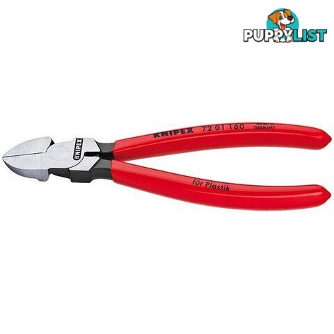 Knipex 140mm Diagonal Flush Cutters for Soft Material SKU - 7201140