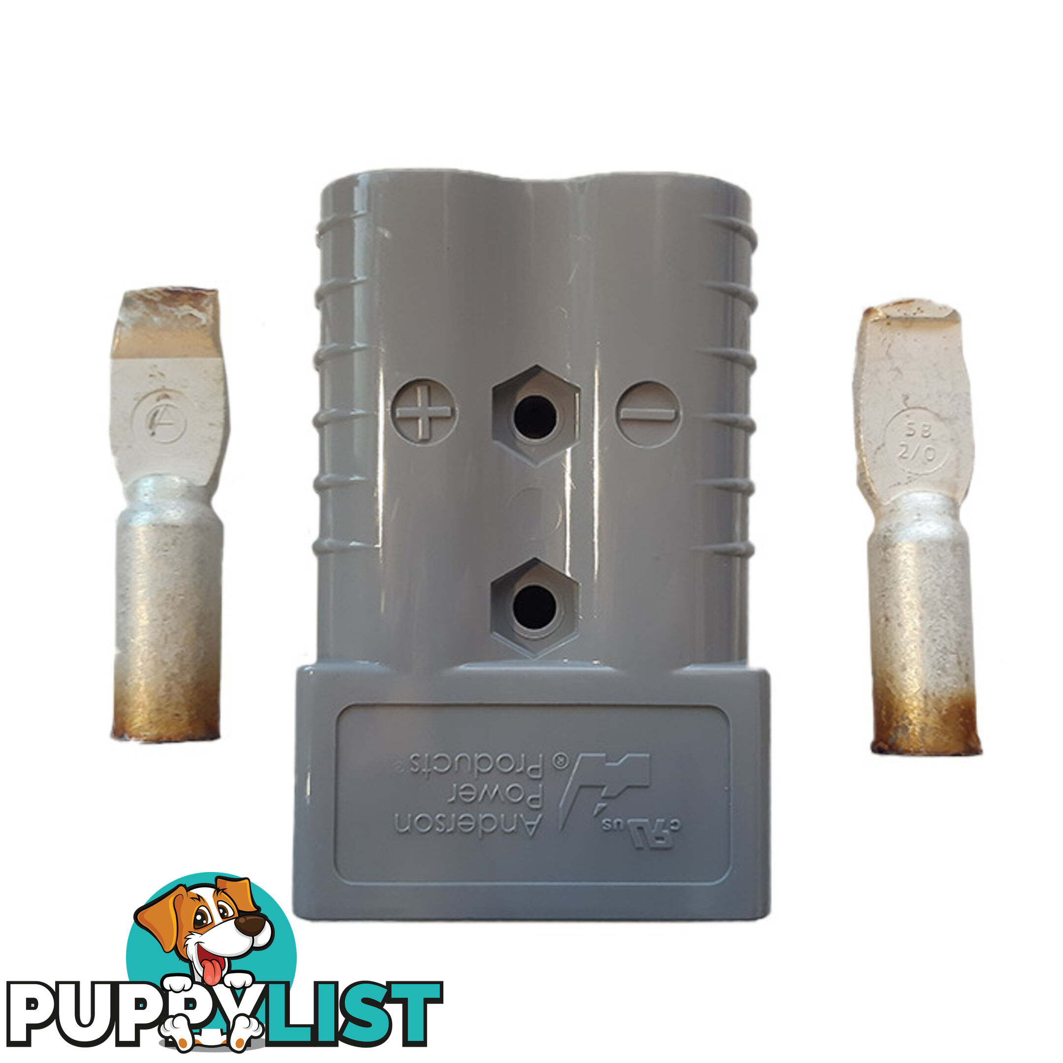 350 Amp Genuine Anderson Plug Grey  - Single SKU - LV2402Single