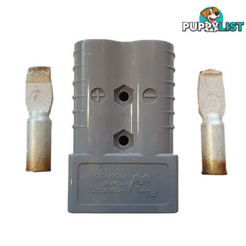 350 Amp Genuine Anderson Plug Grey  - Single SKU - LV2402Single