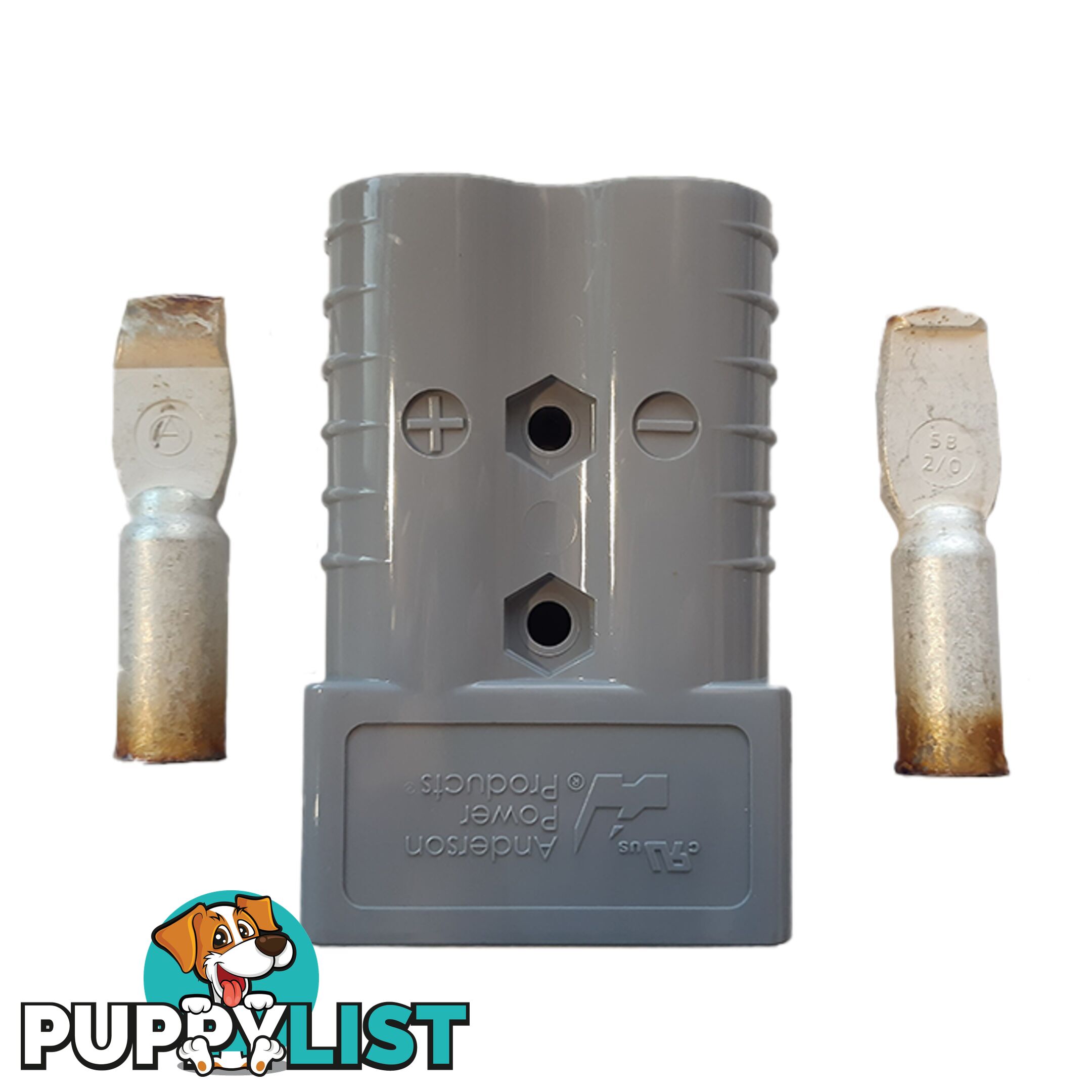 350 Amp Genuine Anderson Plug Grey  - Single SKU - LV2402Single