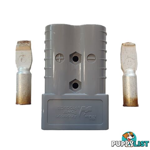 350 Amp Genuine Anderson Plug Grey  - Single SKU - LV2402Single