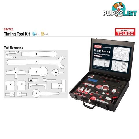 Toledo Timing Tool Kit  - Volkswagen  - (Duplicate Imported from WooCommerce) SKU - 304722