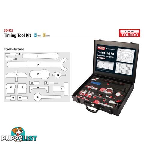 Toledo Timing Tool Kit  - Volkswagen  - (Duplicate Imported from WooCommerce) SKU - 304722