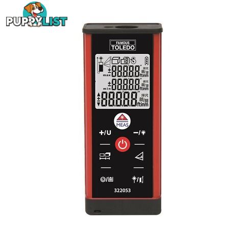 Toledo Digital Laser Distance Measurer Range Finder Up to 70m SKU - 322053