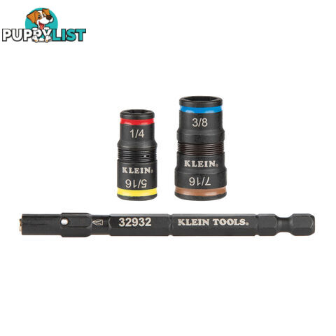 Klein Tools 5 in 1 Impact Rated Flip Socket Set SAE SKU - 32932