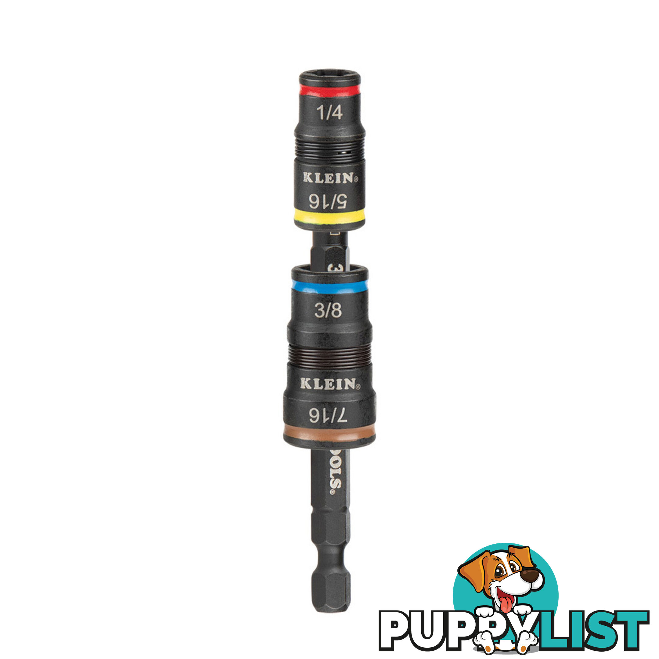 Klein Tools 5 in 1 Impact Rated Flip Socket Set SAE SKU - 32932