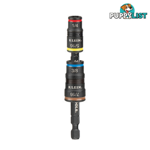 Klein Tools 5 in 1 Impact Rated Flip Socket Set SAE SKU - 32932