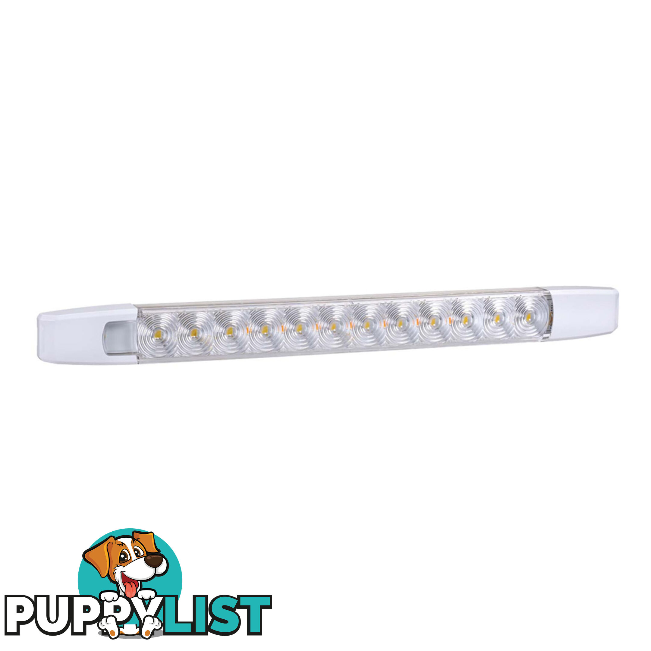 Narva 12v Dual Colour L.E.D Strip Lamp White / Amber 285mm 1pc SKU - 87538WABL