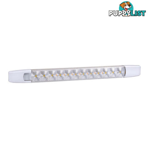 Narva 12v Dual Colour L.E.D Strip Lamp White / Amber 285mm 1pc SKU - 87538WABL