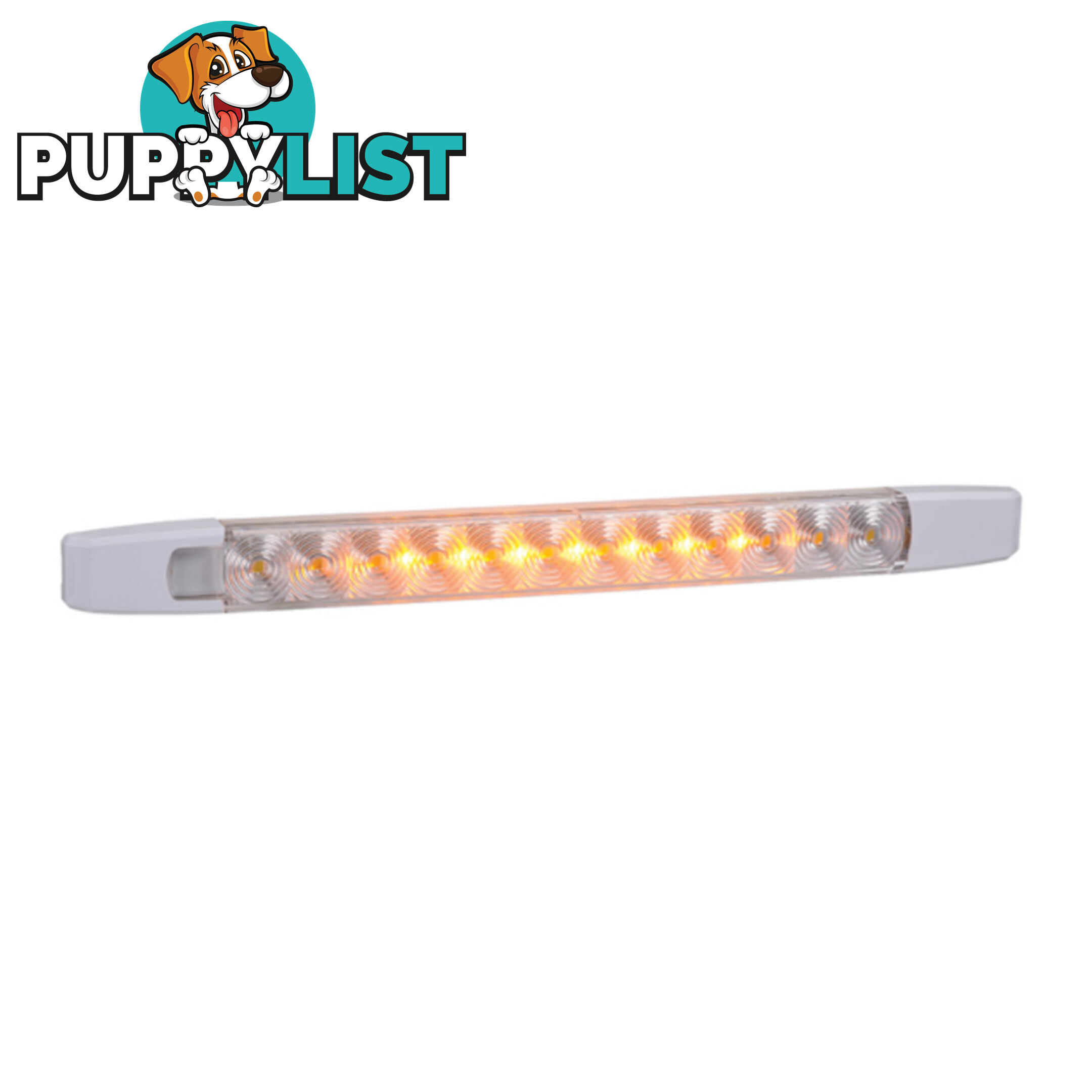 Narva 12v Dual Colour L.E.D Strip Lamp White / Amber 285mm 1pc SKU - 87538WABL