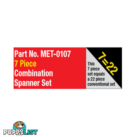 Metrinch 15 Piece 1/2 " Deep Wall Impact Socket Set + Bonus MET-0107 SKU - MBP001