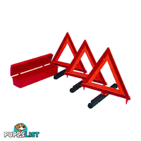 PK Tools Warning Triangle 3pc Set 44cm (17 ") SKU - PK80250