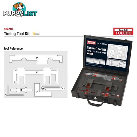 Toledo Timing Tool Kit  - BMW SKU - 304740