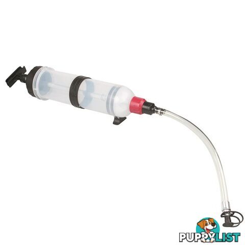 Toledo Fluid Change Syringe  - 1.5L 400mm Hose Clear Chamber SKU - 305151