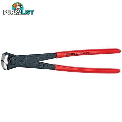 Knipex 250mm High Leverage Concreters ' Nipper  - Plastic Coated Handles SKU - 9911250