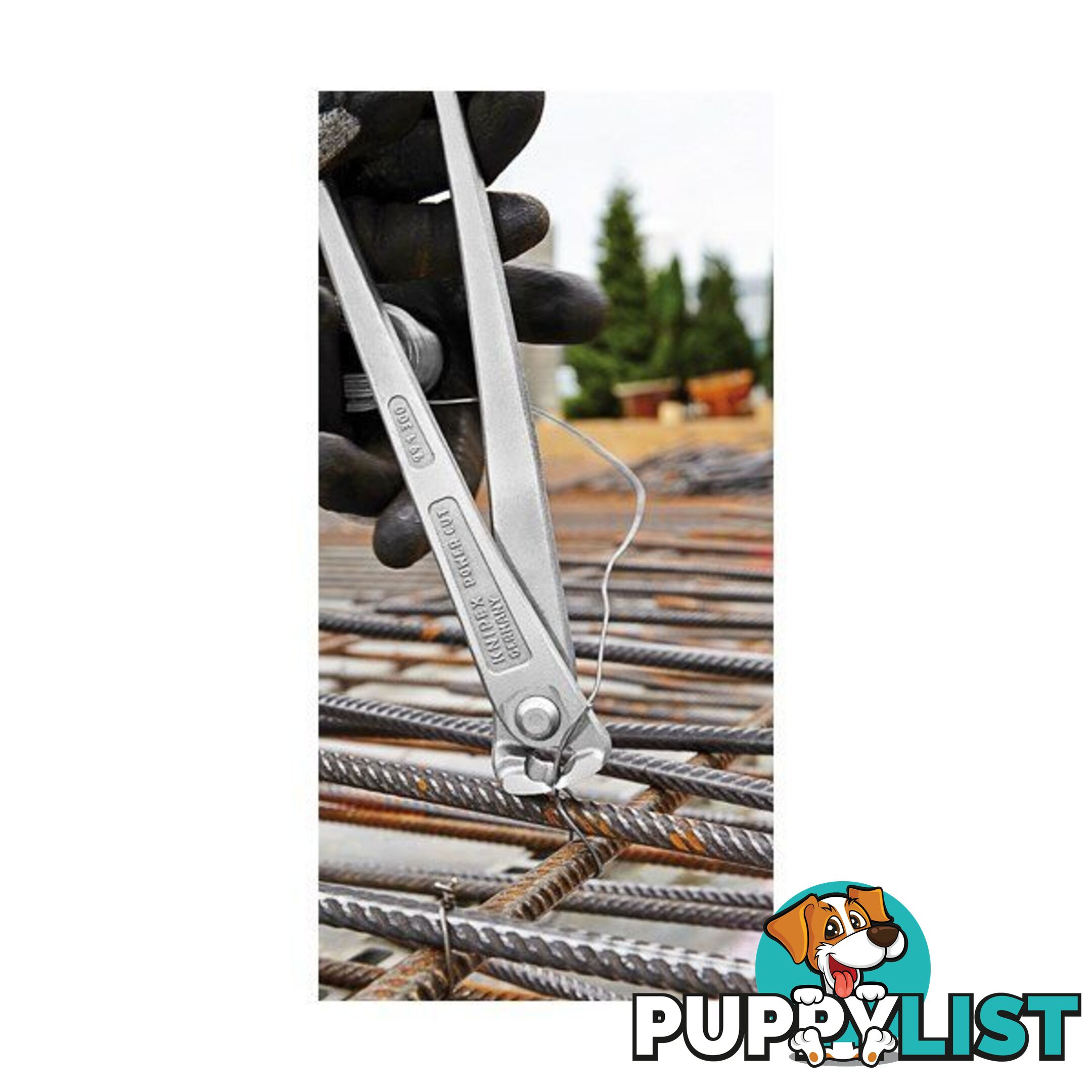 Knipex 250mm High Leverage Concreters ' Nipper  - Plastic Coated Handles SKU - 9911250