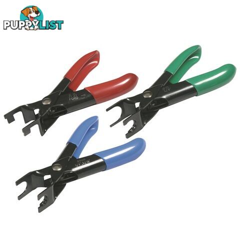 Fuel Line Disconnect Plier  - 3 Pc Set SKU - 307220