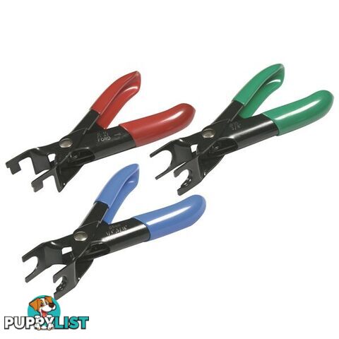 Fuel Line Disconnect Plier  - 3 Pc Set SKU - 307220