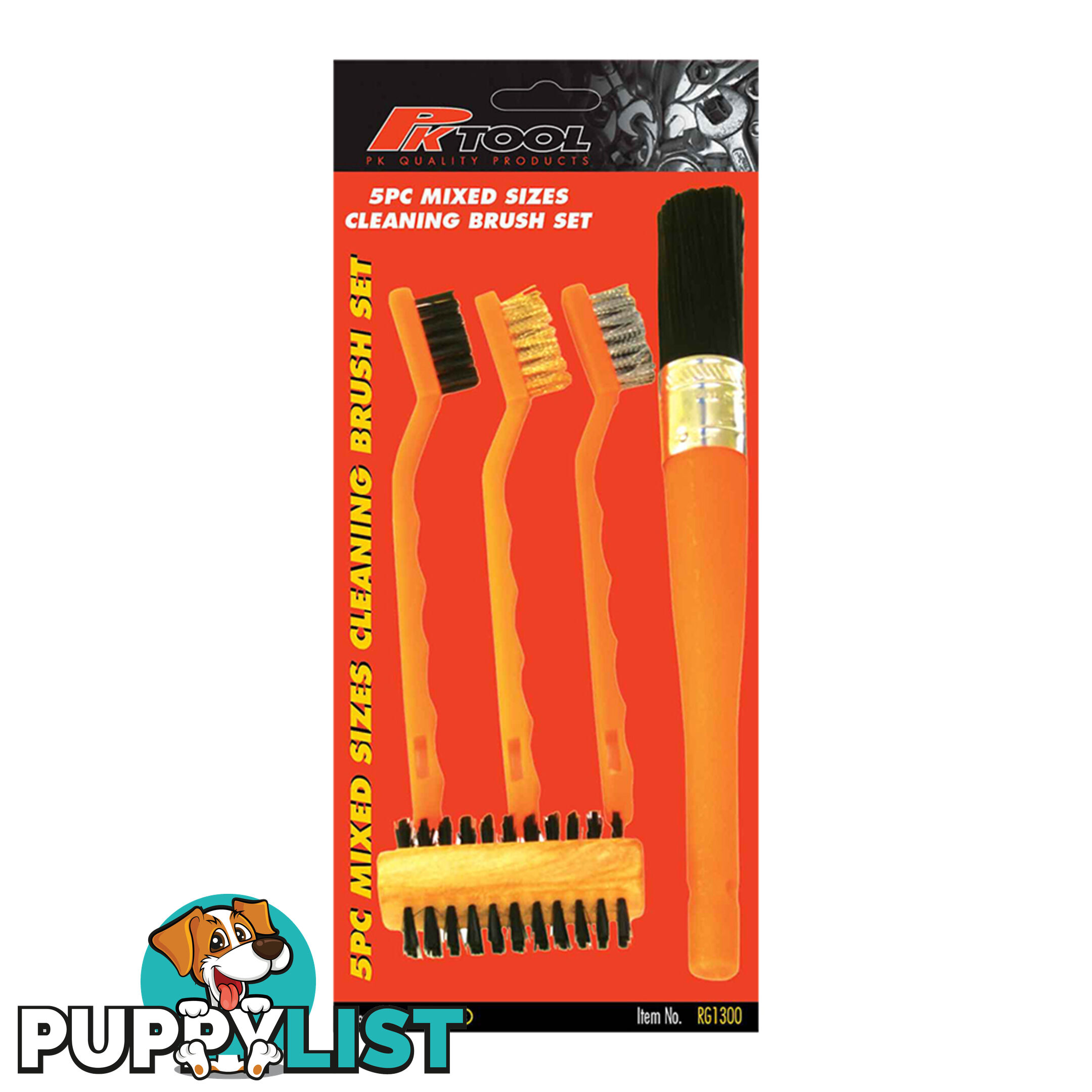 5pc Brush Set -PK TOOL SKU - RG1300