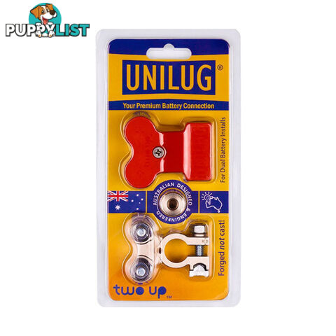 Unilug Two Up Battery Connector with Cover and Adaptor SKU - E55-0051, E55-0050