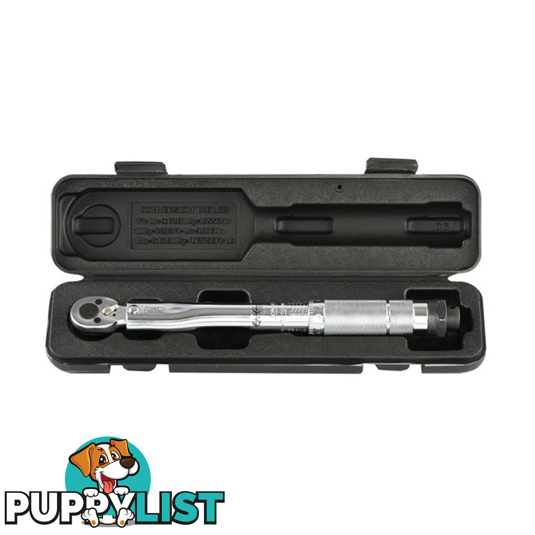 Toledo Torque Wrench 1/4 " Sq Dr Reversible 24 Tooth Ratchet Head SKU - 301097