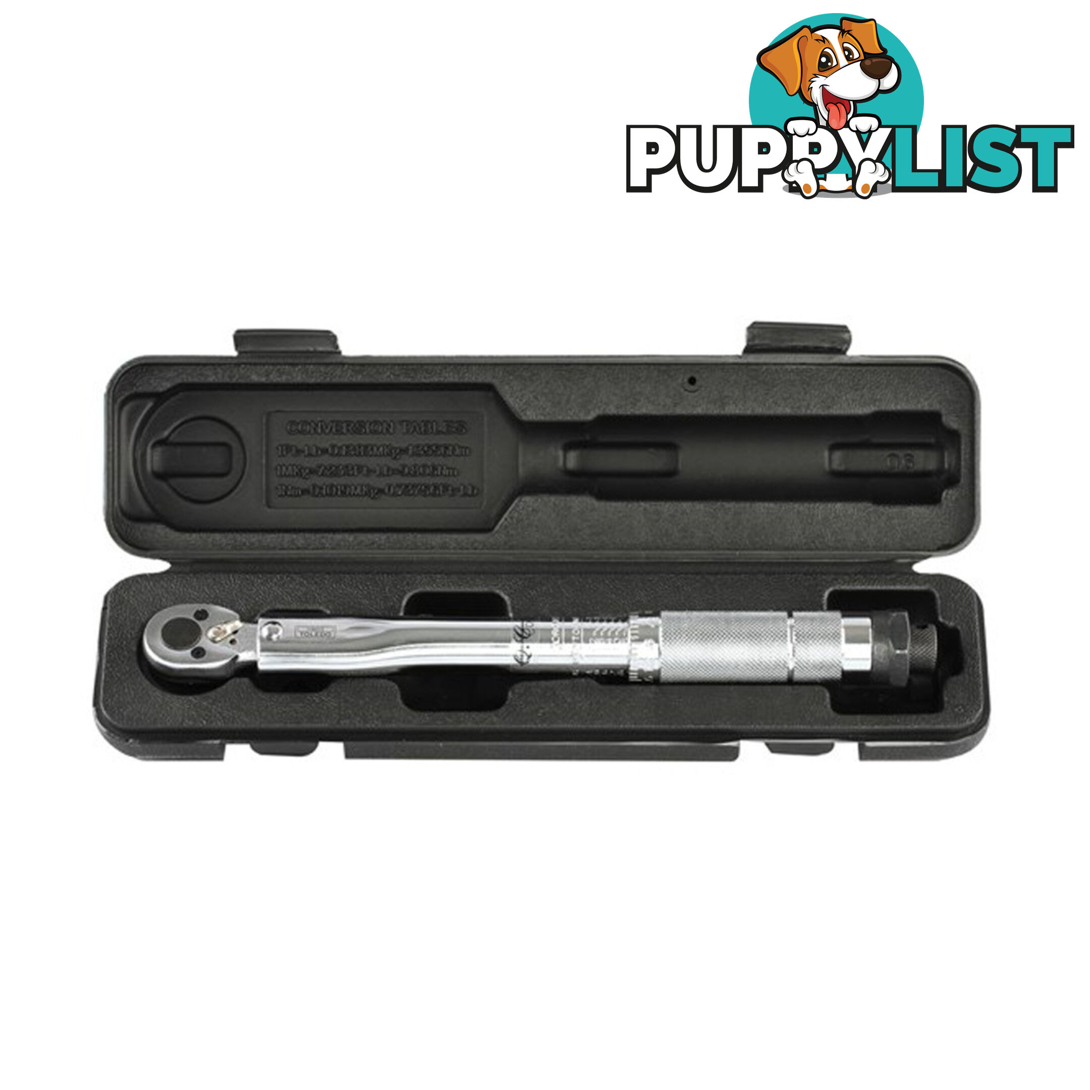 Toledo Torque Wrench 1/4 " Sq Dr Reversible 24 Tooth Ratchet Head SKU - 301097