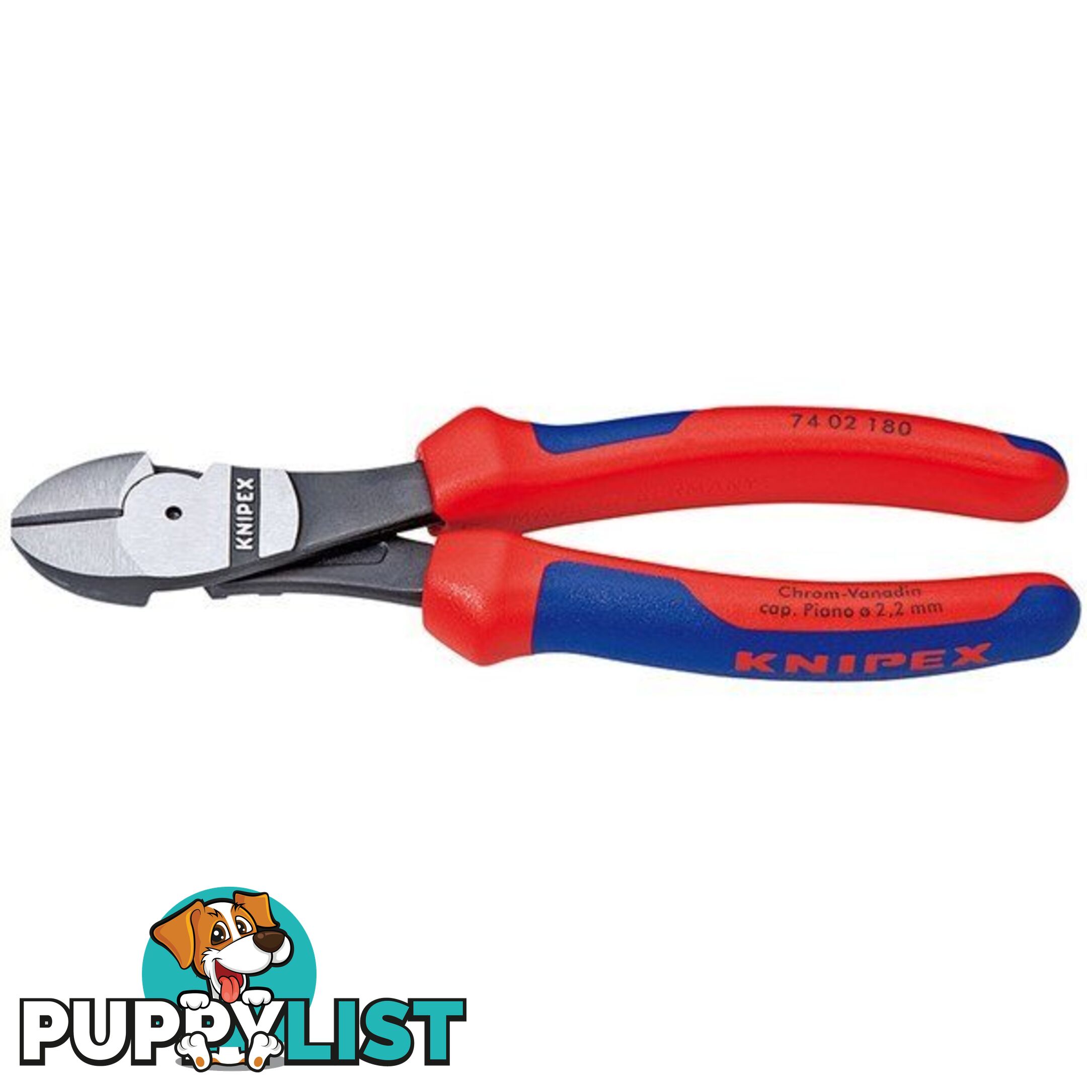 Knipex 140mm Diagonal Cutter  - High Leverage SKU - 7402140