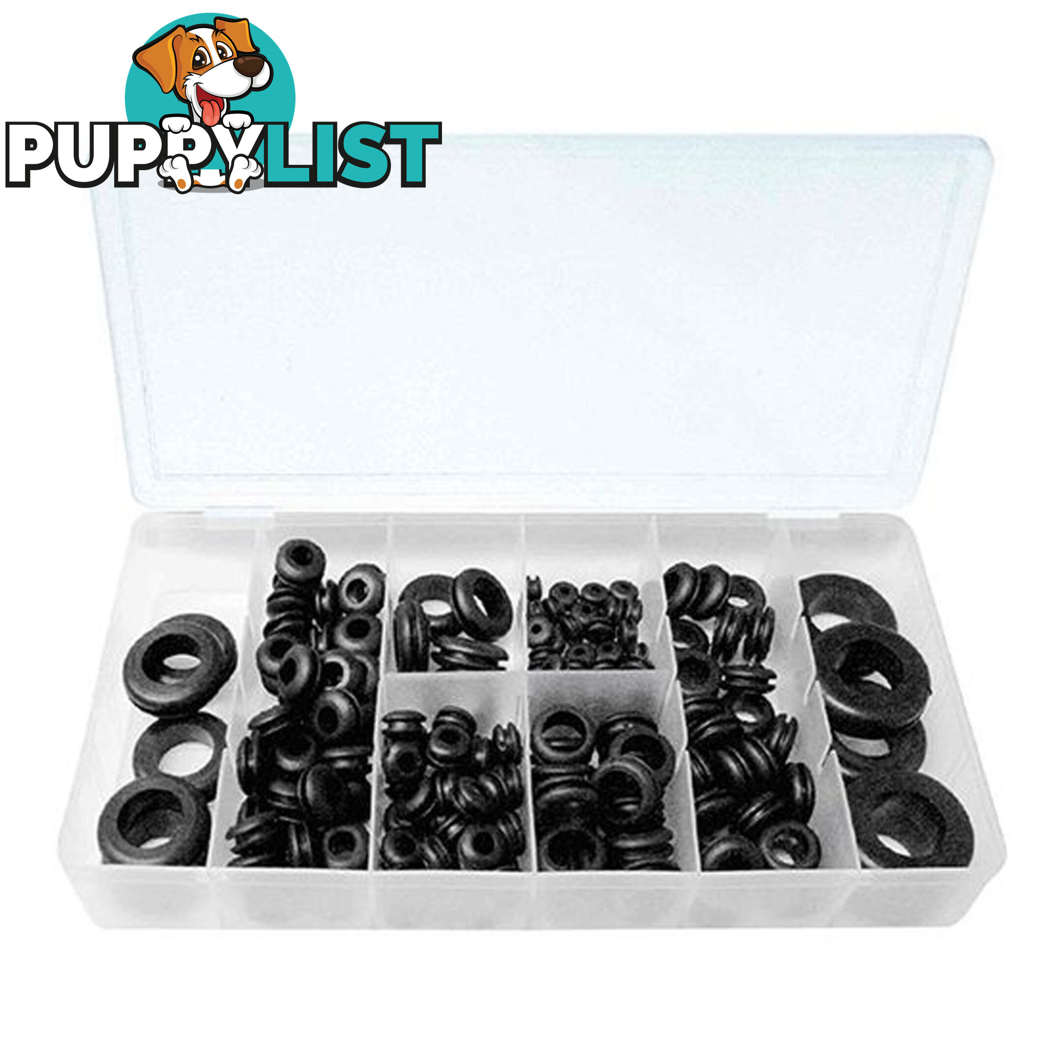 PK Tool Rubber Grommet 180pc Assortment Kit SKU - RG2833