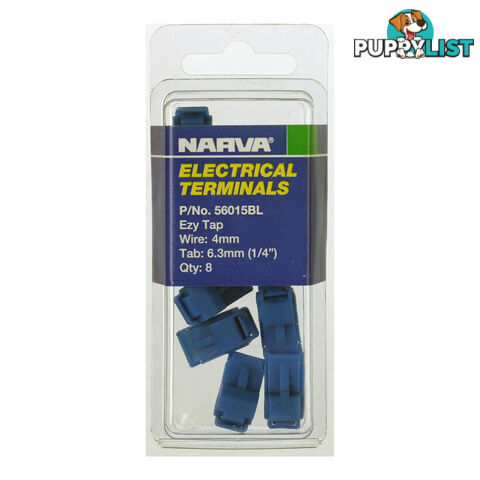 Narva Ezy-Tap Wire Joiners Insulated Wire 4mm Blue SKU - 56015BL