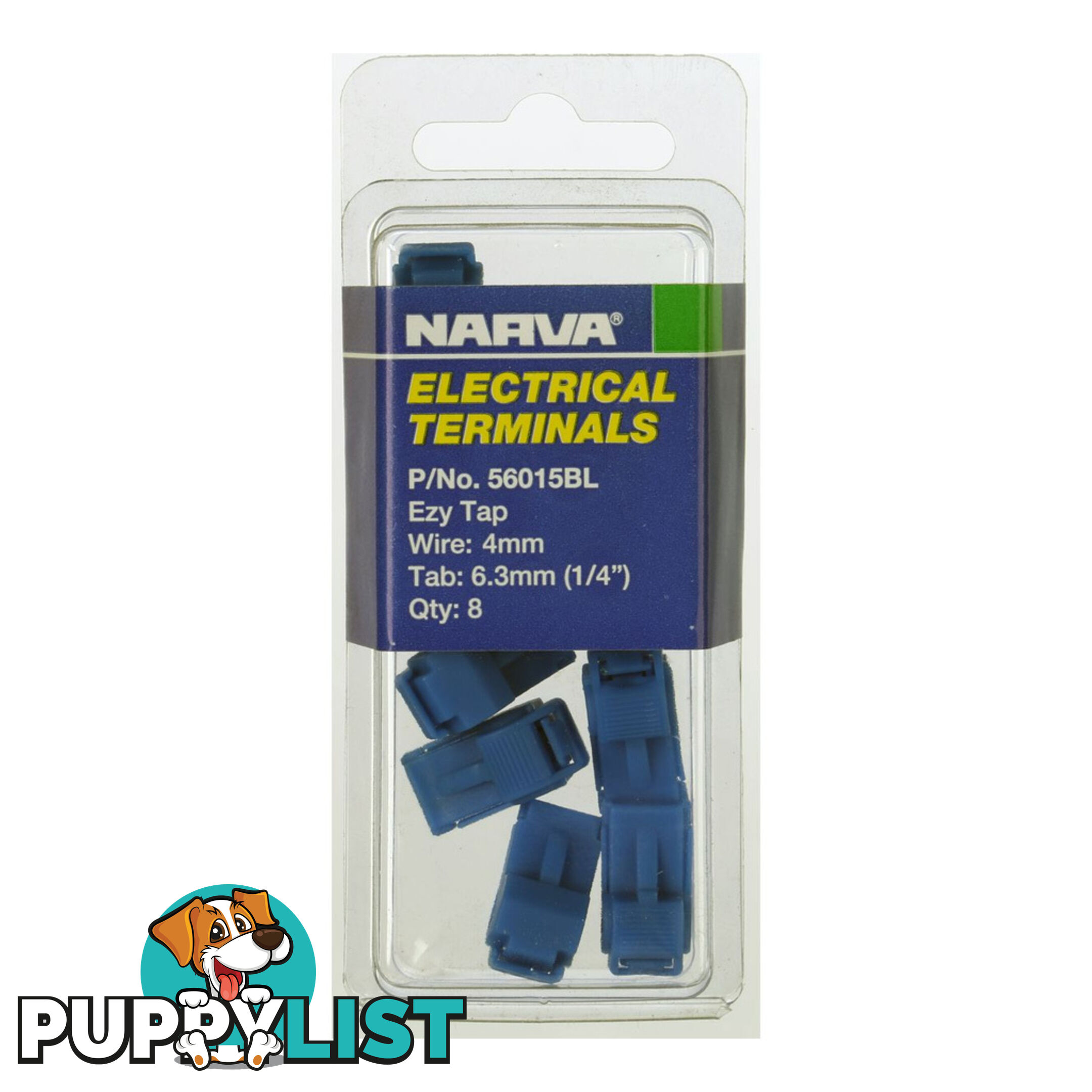 Narva Ezy-Tap Wire Joiners Insulated Wire 4mm Blue SKU - 56015BL