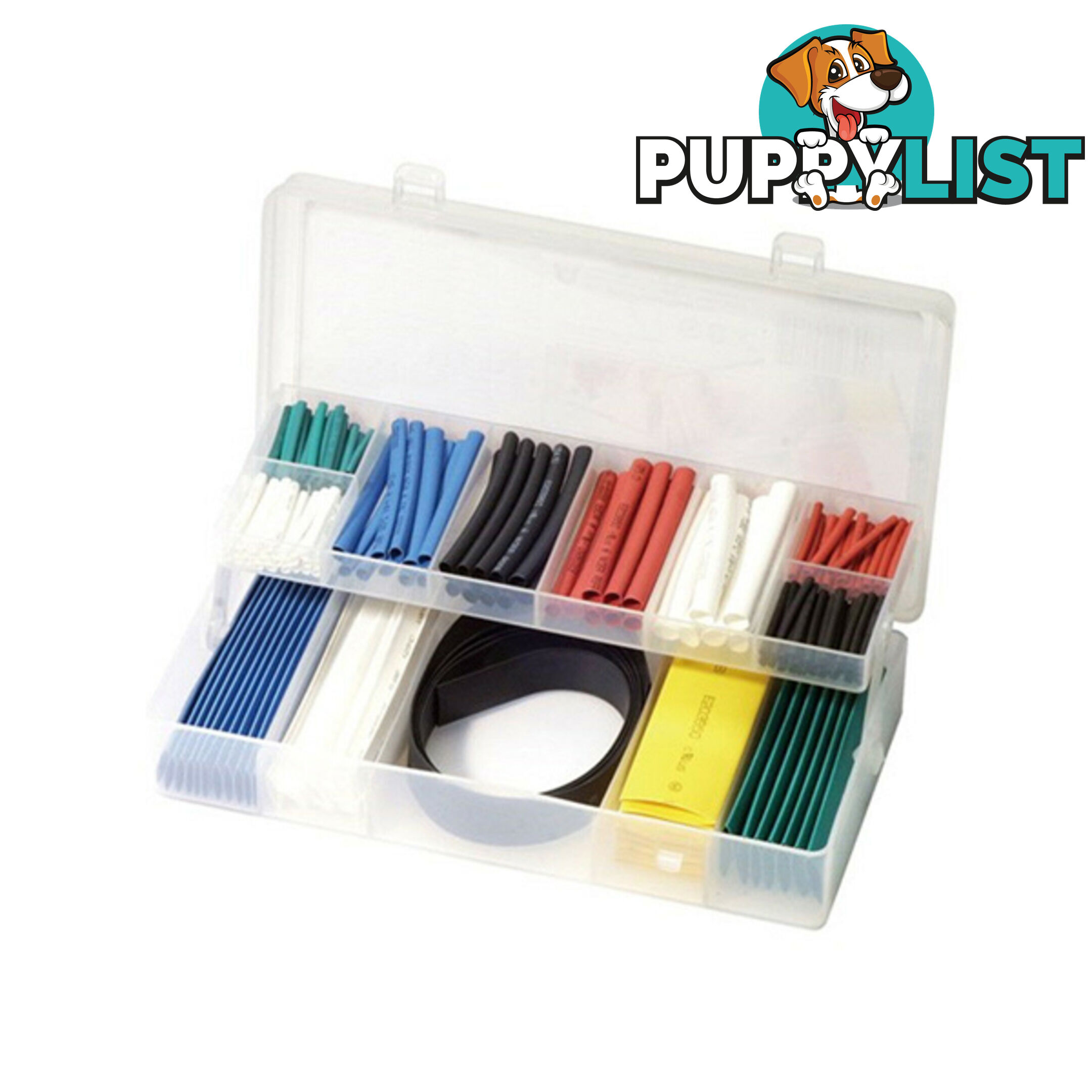 Bike Service Heat Shrink Tube Set 171pc Colourful SKU - BS1030