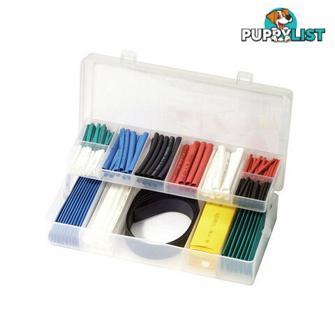 Bike Service Heat Shrink Tube Set 171pc Colourful SKU - BS1030