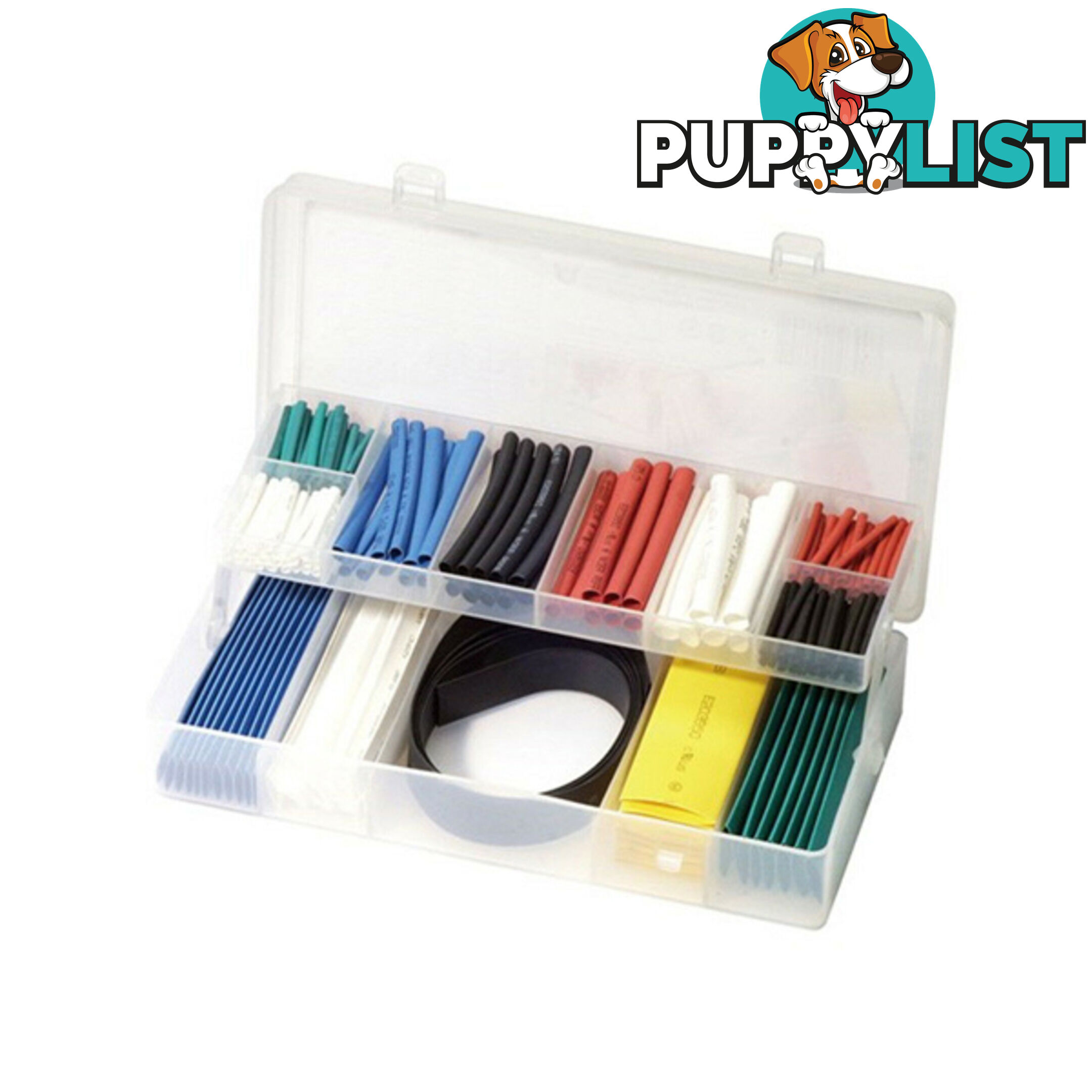 Bike Service Heat Shrink Tube Set 171pc Colourful SKU - BS1030