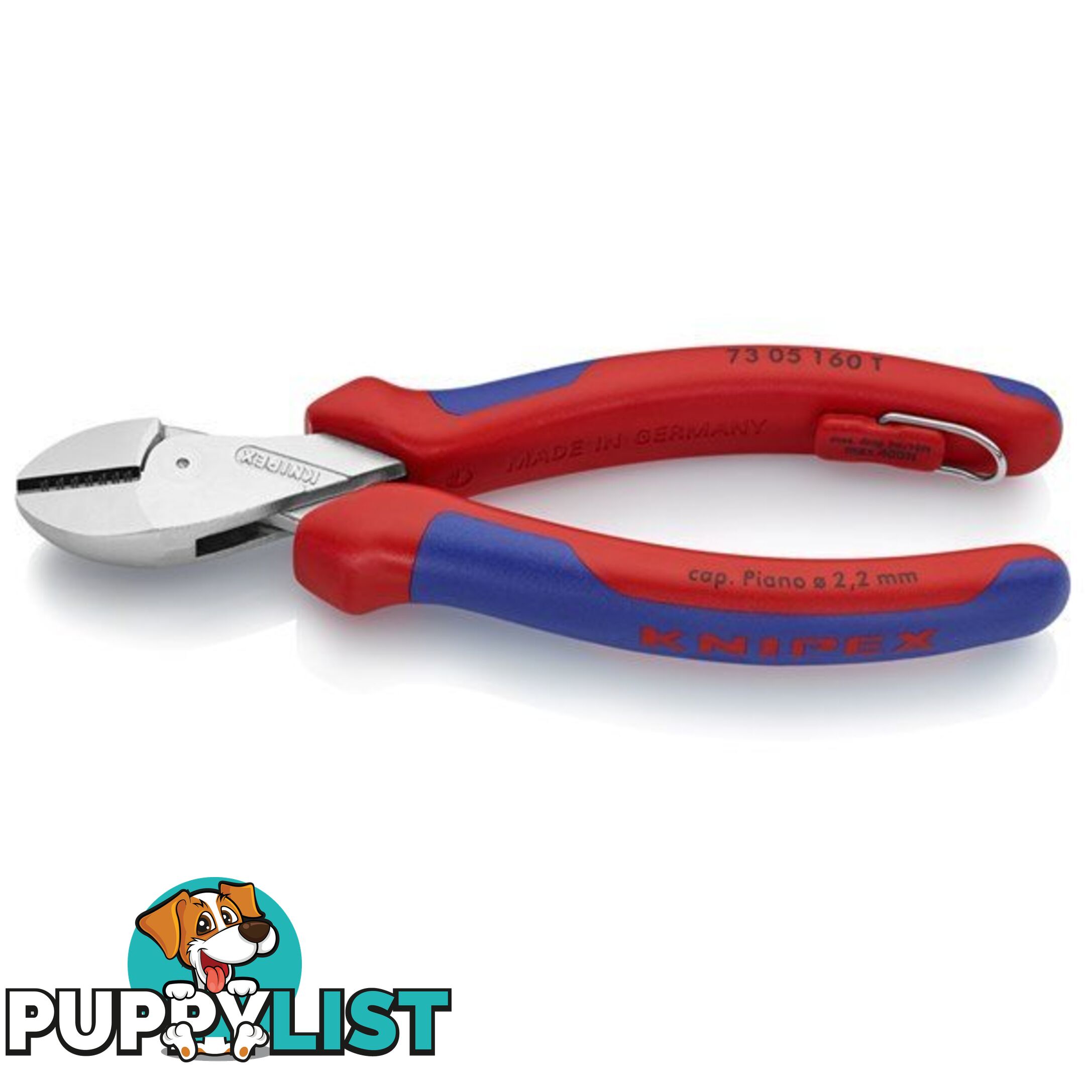 Knipex 160mm KNIPEX X-CutÂ® Diagonal Cutter  - Tethered SKU - 7305160T