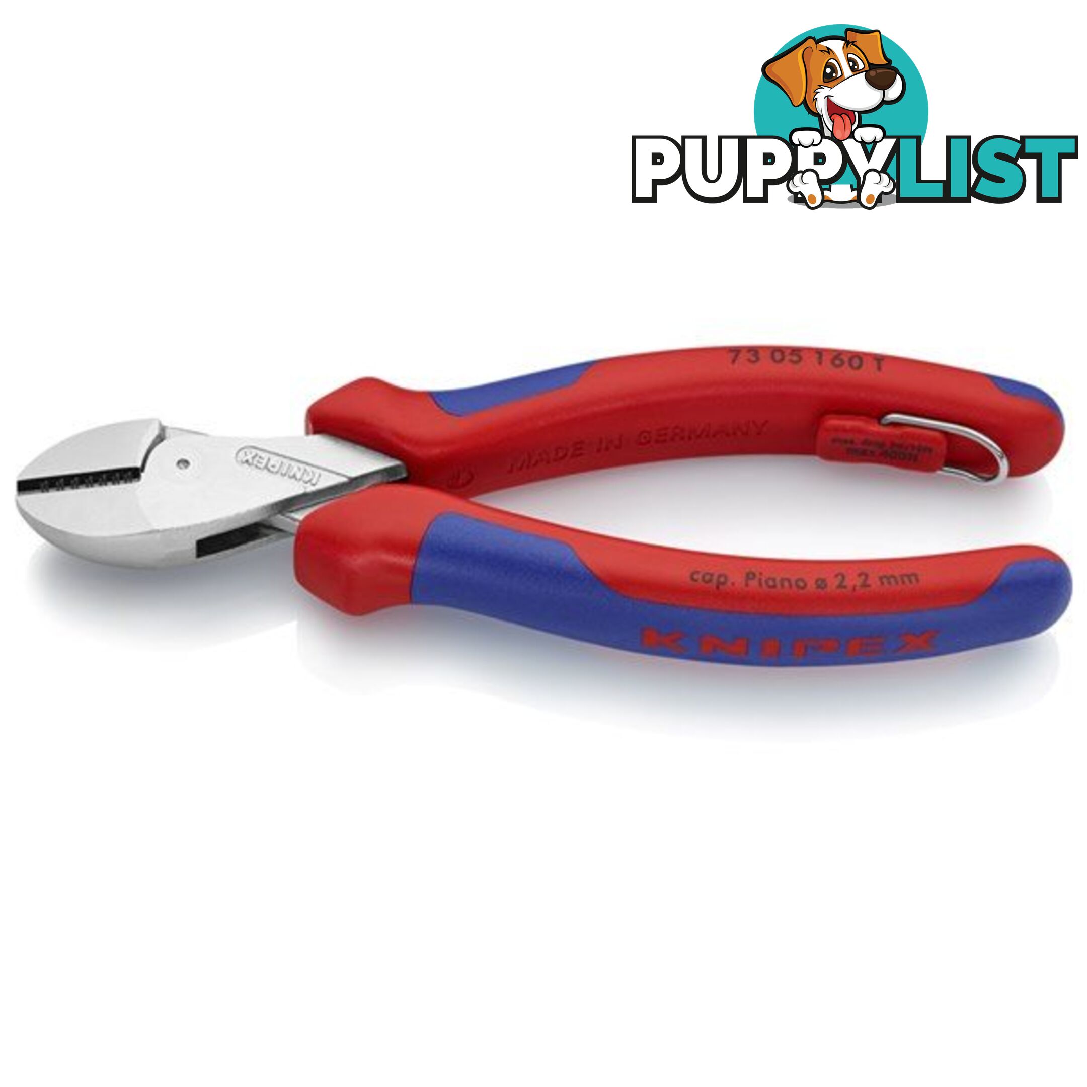 Knipex 160mm KNIPEX X-CutÂ® Diagonal Cutter  - Tethered SKU - 7305160T