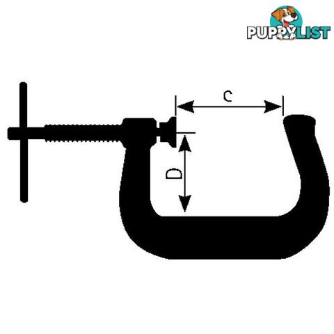 G-Clamp  - 200mm SKU - 301873