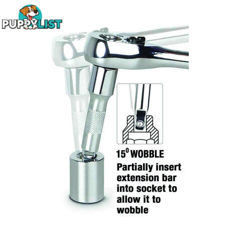 PK Tools 1/4 "dr Socket Wobble Extension Bar 4pc Set SKU - PT10815