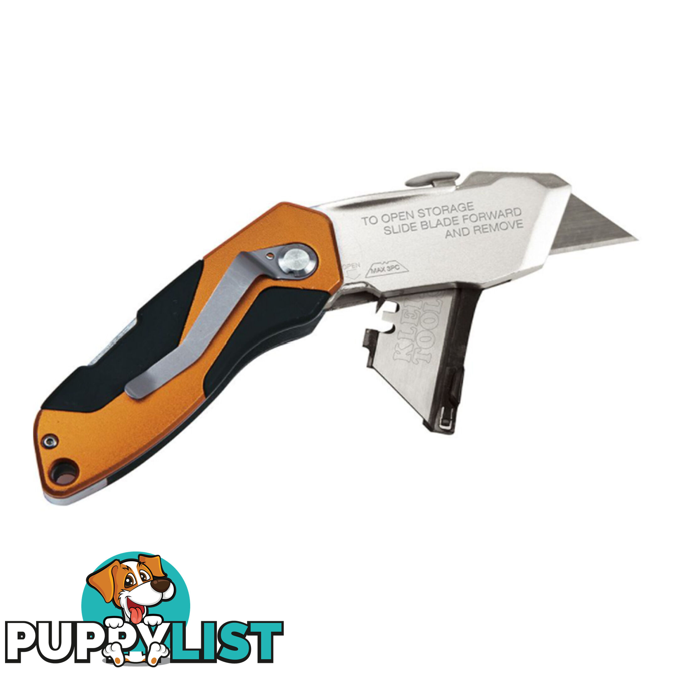 Klein Auto Loading Folding Utility Knife SKU - 44130