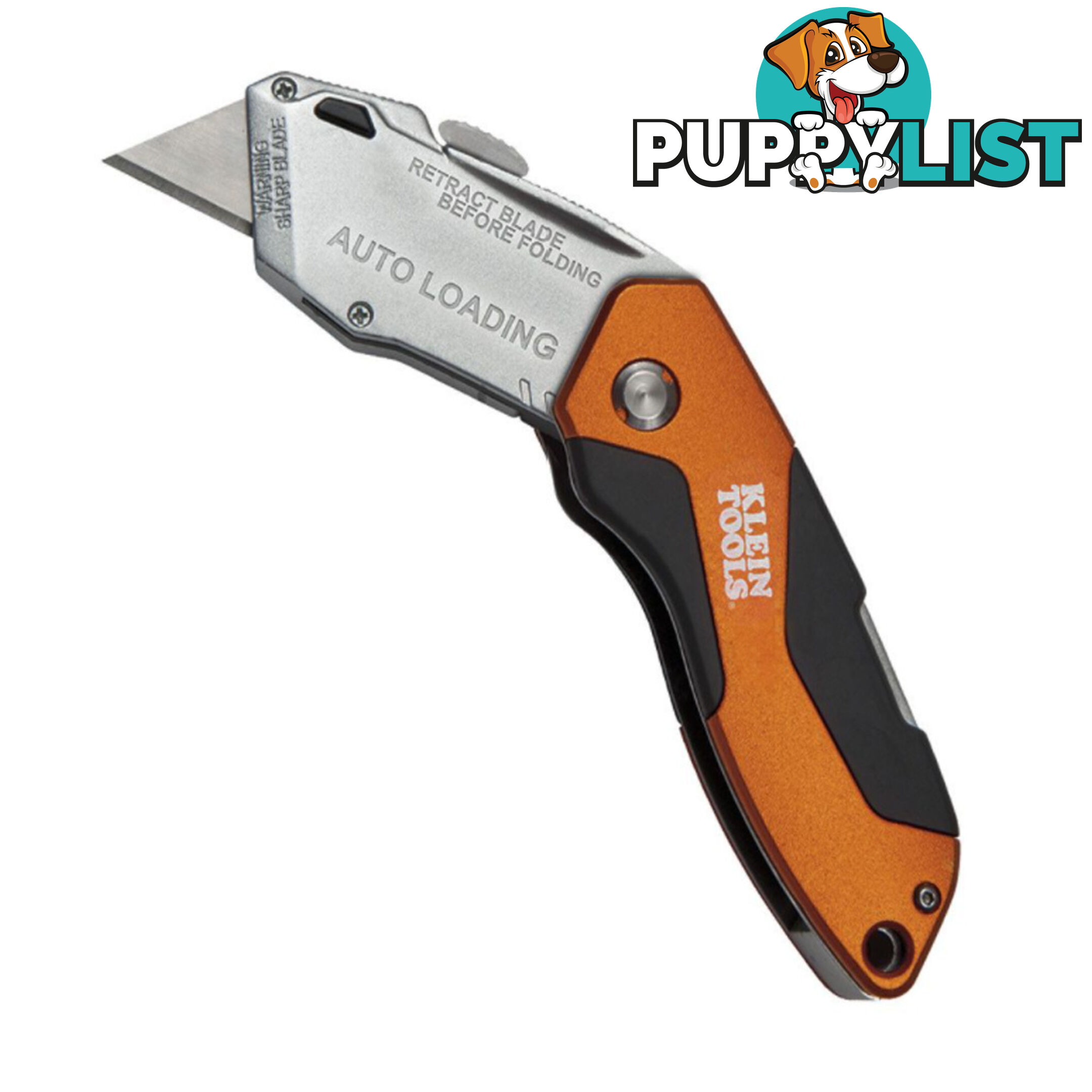 Klein Auto Loading Folding Utility Knife SKU - 44130