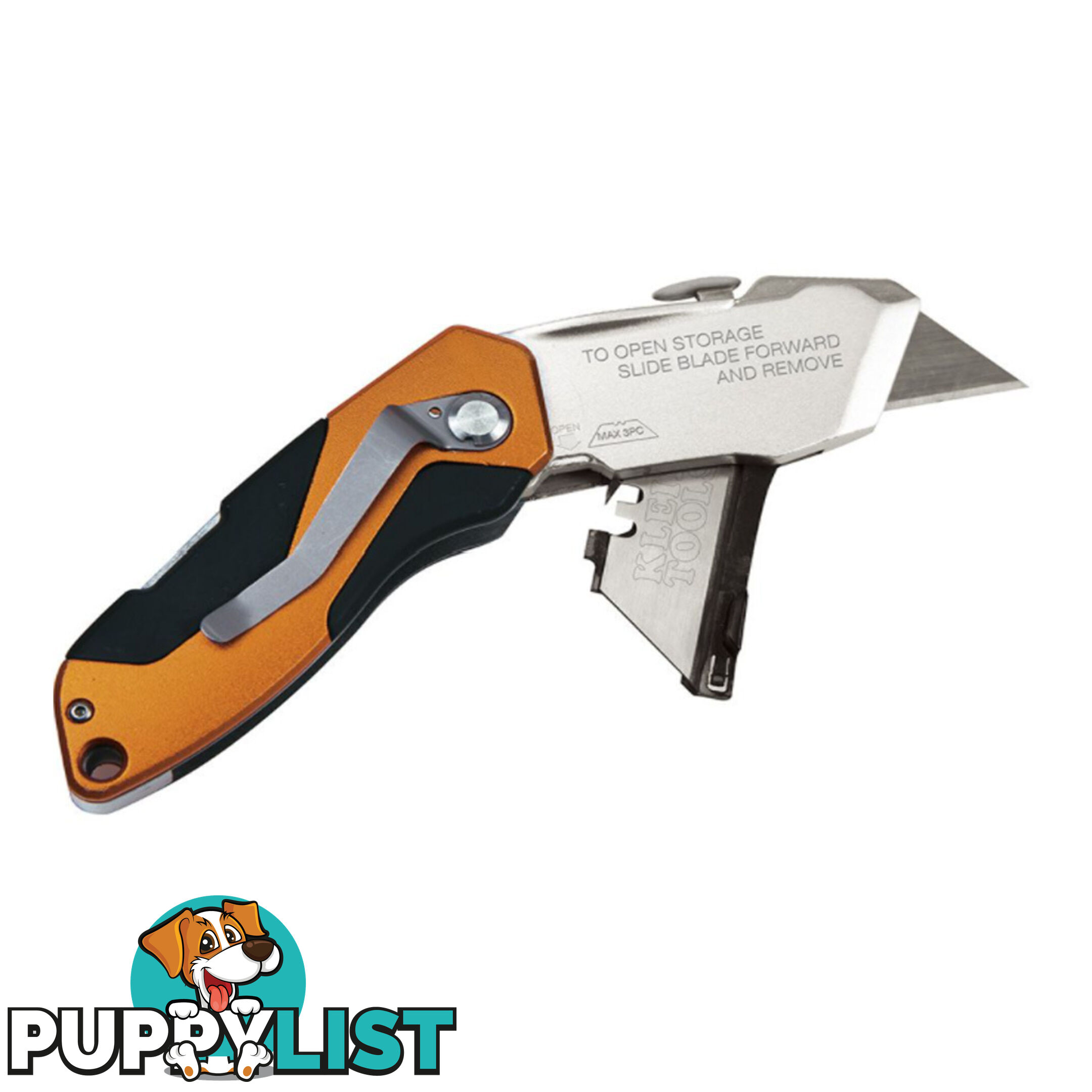 Klein Auto Loading Folding Utility Knife SKU - 44130