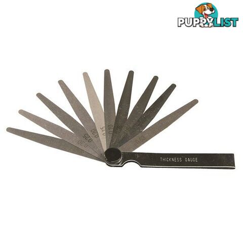 Toledo Tapered Feeler Gauge  - 10 Blade Metric (0.04â0.63mm) SKU - 301159