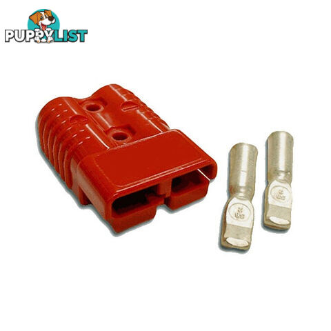 50 amp Anderson Plug Red (Single) inc Terminals SKU - 10041