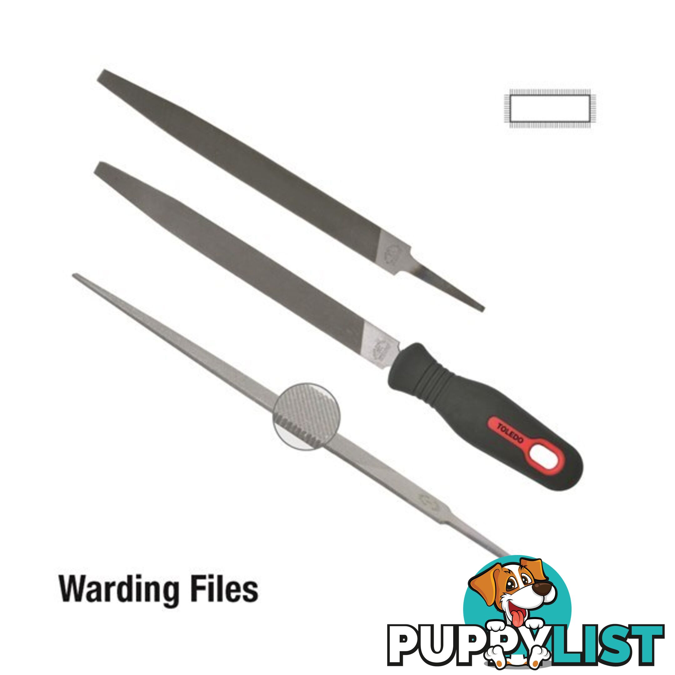 Warding File Bastard  - 200mm SKU - 08WF01CD