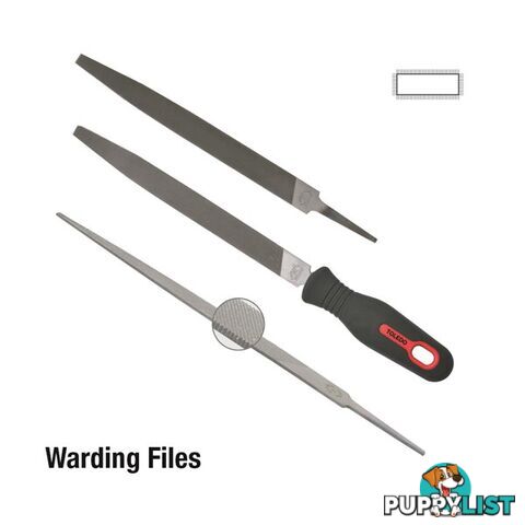 Warding File Bastard  - 200mm SKU - 08WF01CD