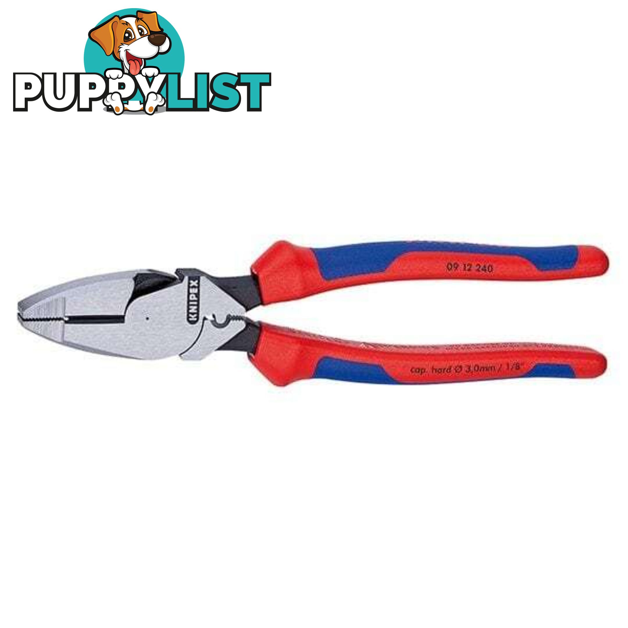 Knipex 240mm Linesman 's Pliers Comfort Grip SKU - 912240